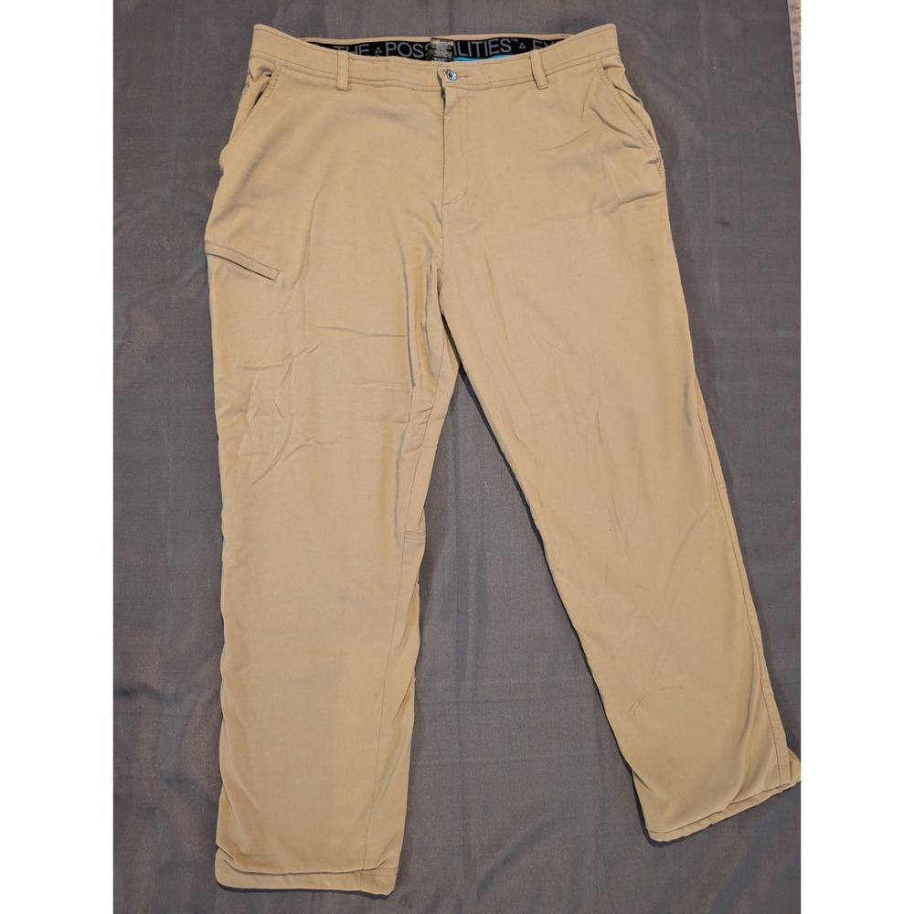 Gerry "Explore The Possibilities" Fleece Lined Tan Pants Men's Size 40x32.